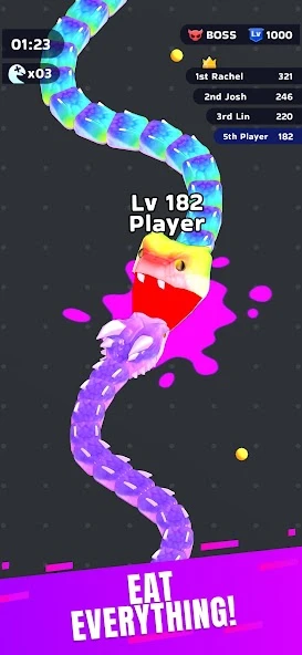 Snake Clash screenshot 4