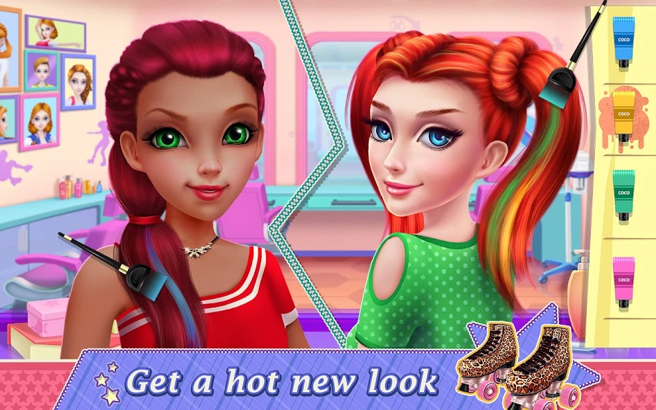 Roller Skating Girls screenshot 3