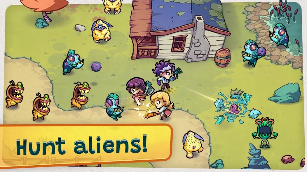 Alien Food Invasion screenshot 1