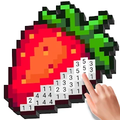No.Pix - Color by Number, Pixel Art Coloring Book icon