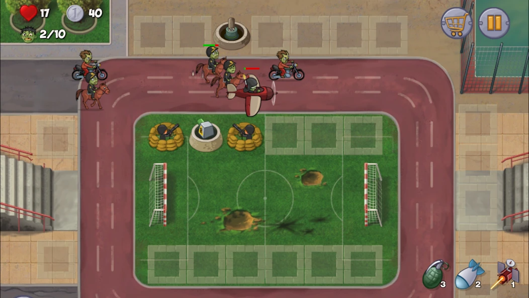 Zombie Town Defense screenshot 3