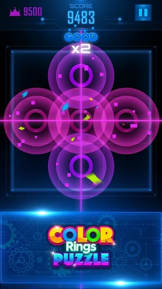Color Rings Puzzle screenshot 2