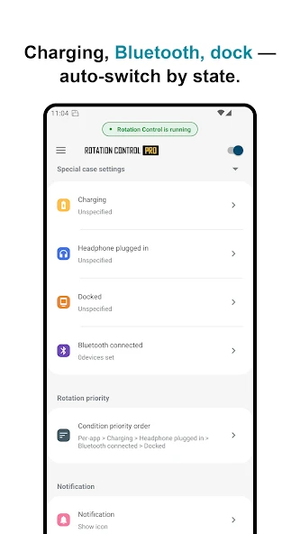 Rotation Control Pro APK screenshot 5