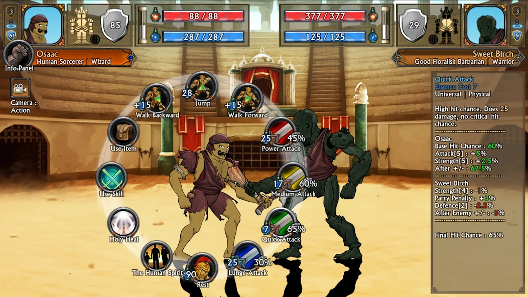 Swords and Sandals 3 Redux APK screenshot 5