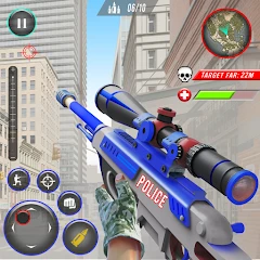 City Police Sniper 2018 - Best FPS Shooter icon