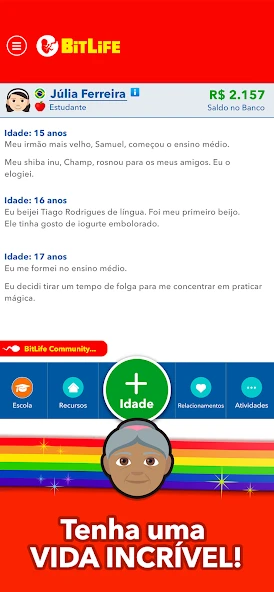 BitLife BR – Simulação de vida APK screenshot 4