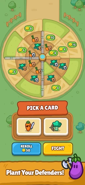 Harvest King: Farm TD Strategy APK screenshot 1