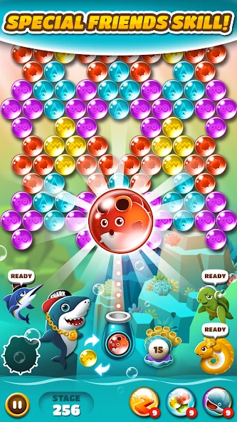 Bubble Shark & Friends screenshot 2