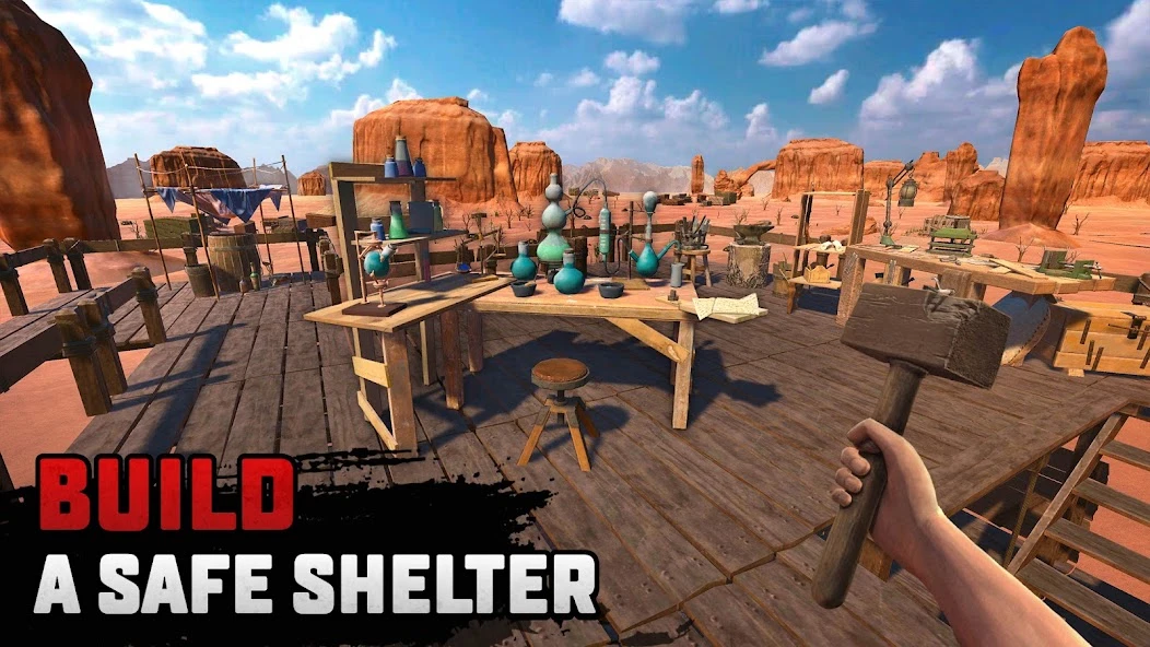 Raft Survival: Desert Nomad - Simulator screenshot 5