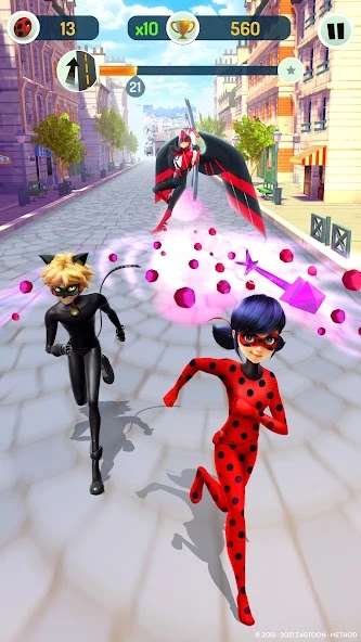 Miraculous Ladybug and Car Noir: The Official Game screenshot 5
