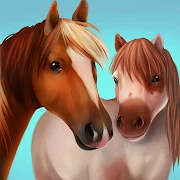Horse World Premium β Play with horses icon