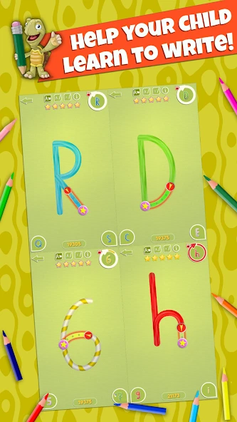 LetraKid: Writing ABC for Kids APK screenshot 1