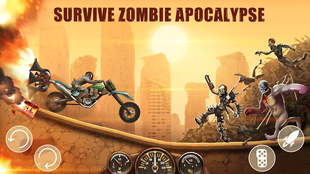 Dead Hill Racing: Zombie Climb APK screenshot 3