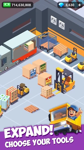 Idle Courier Tycoon - 3D Business Manager screenshot 5
