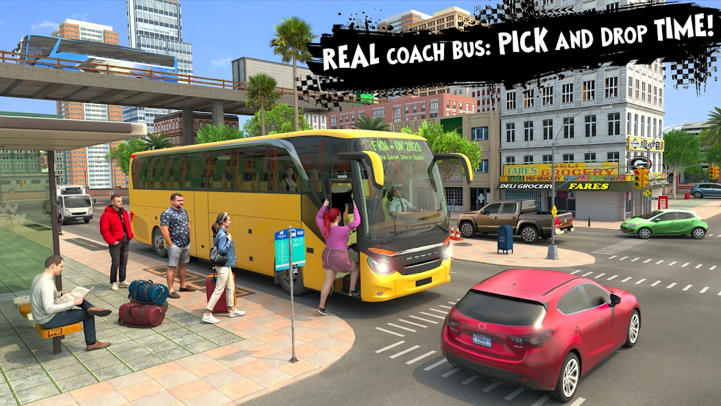 Off Road Tour Coach Bus Driver screenshot 5