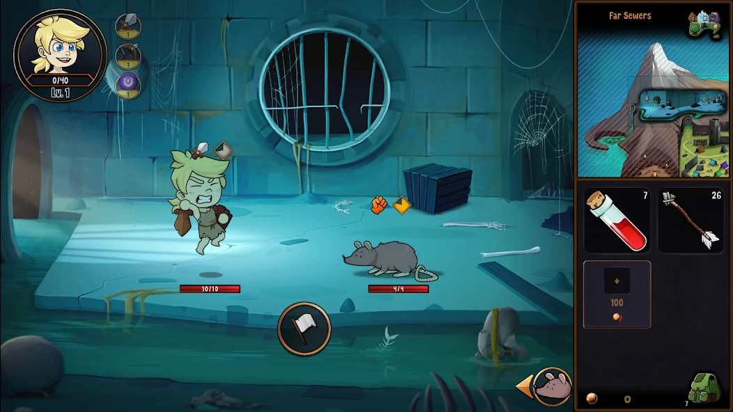 Hero Tale - Idle RPG screenshot 1