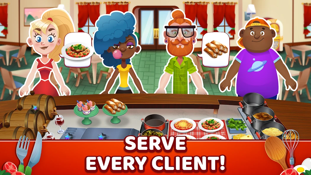 My Pasta Shop - Italian Restaurant Cooking Game screenshot 2