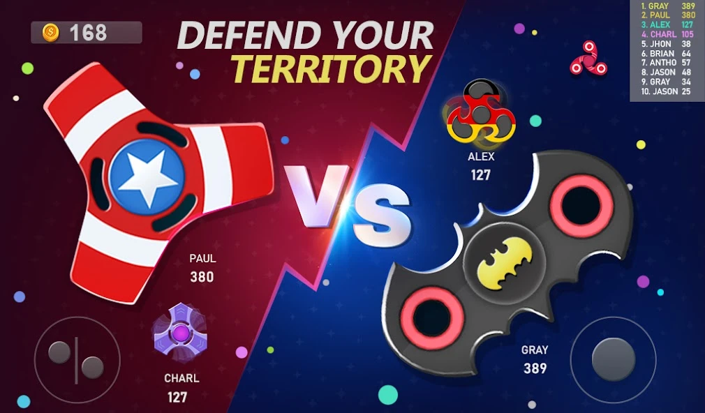 Fidget Spinner .io Game screenshot 1
