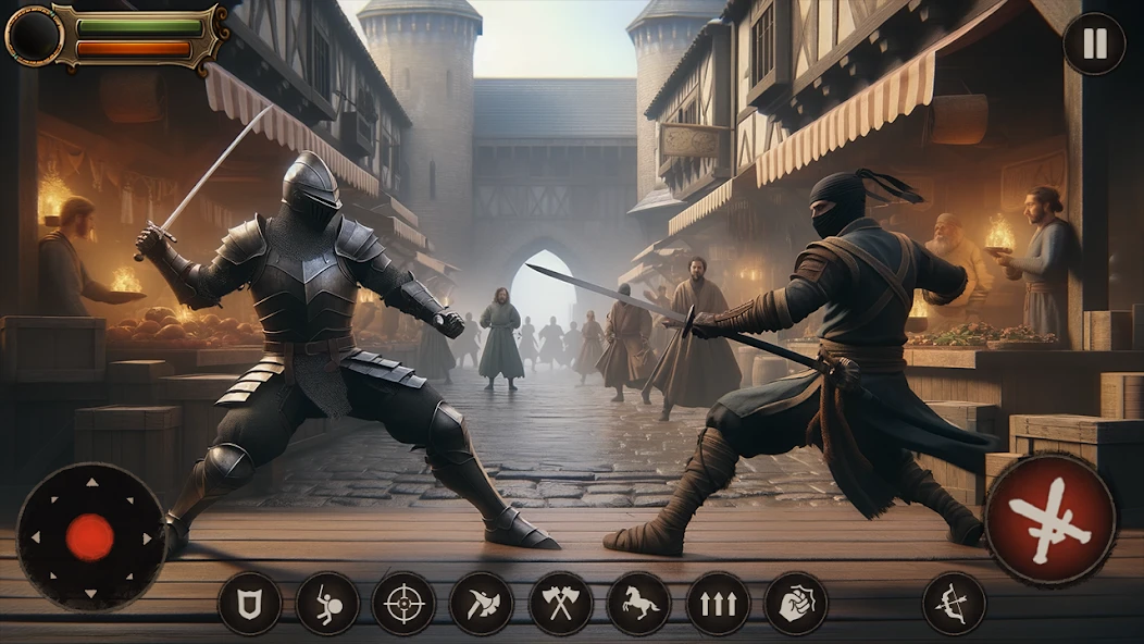 Ninja assassin's Fighter: Samurai Creed Hero 2021 screenshot 2