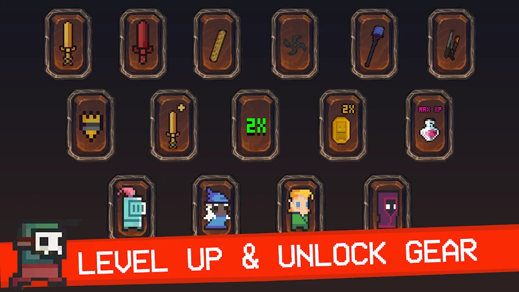 SLICE KNIGHT – DUNGEON FIGHTER & WEAPON SIMULATOR screenshot 1