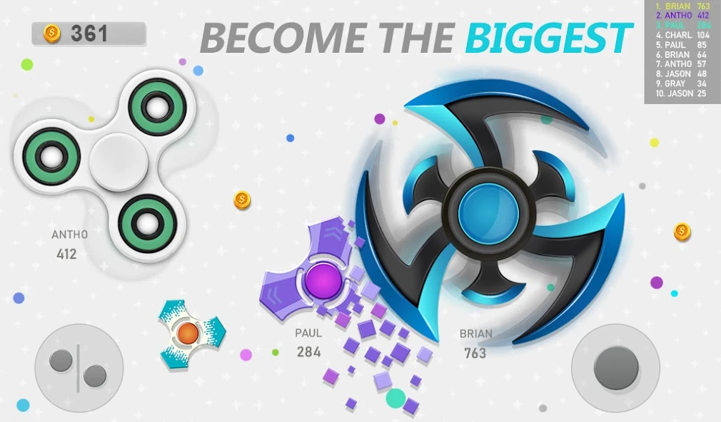 Fidget Spinner .io Game screenshot 3