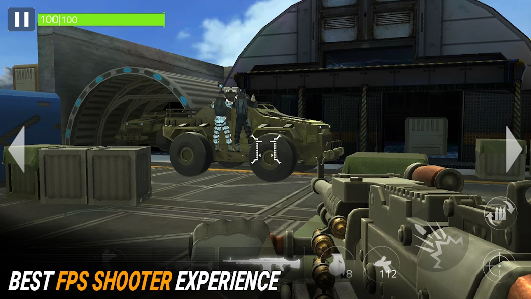 Fire Sniper Combat: FPS 3D Shooting Game screenshot 4