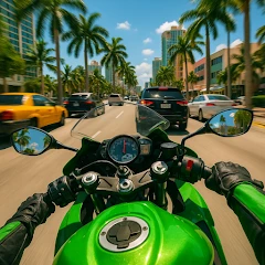 Real Moto Rider: Traffic Race APK icon