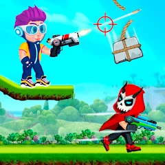 Stickman Reborn - Free Puzzle Shooting Games 2020 icon