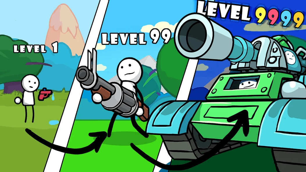 One Gun: Stickman screenshot 1