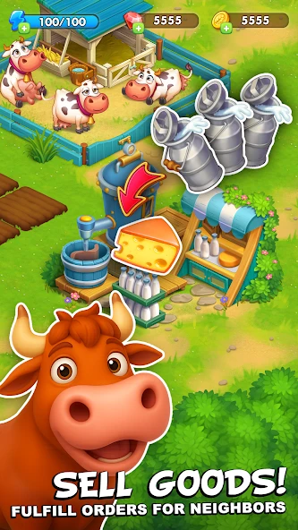 Download Farm Town: Happy Village (MOD, Unlimited Money) 2.49 screenshot 5