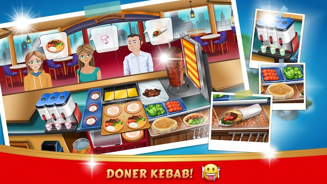 Kebab World - Cooking Game Chef screenshot 4