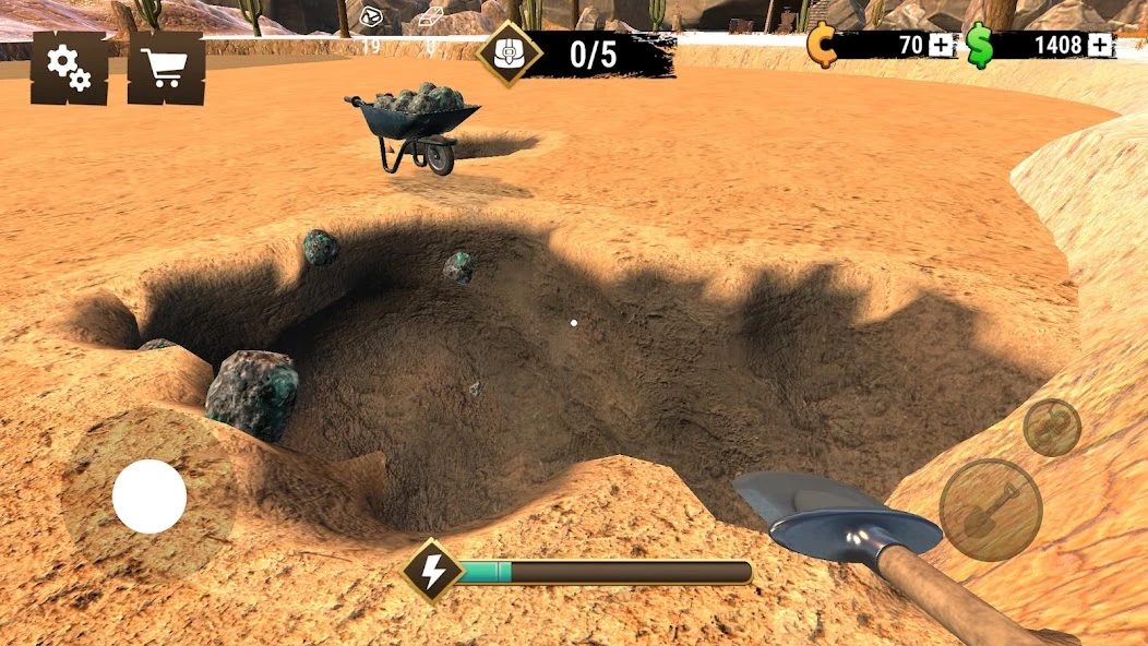 Wild West Miner – Gold Rush APK screenshot 5