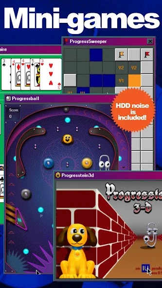 Progressbar95 - easy, nostalgic hyper-casual game screenshot 2