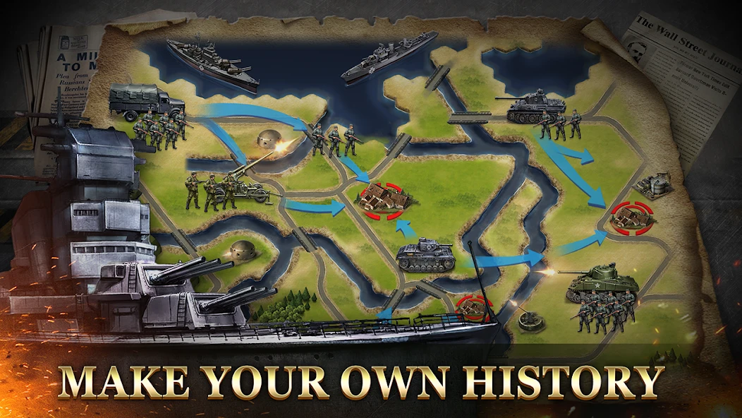 WW2: Strategy Commander Conquer Frontline screenshot 5