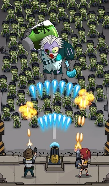 Zombie War: Idle Defense Game screenshot 3