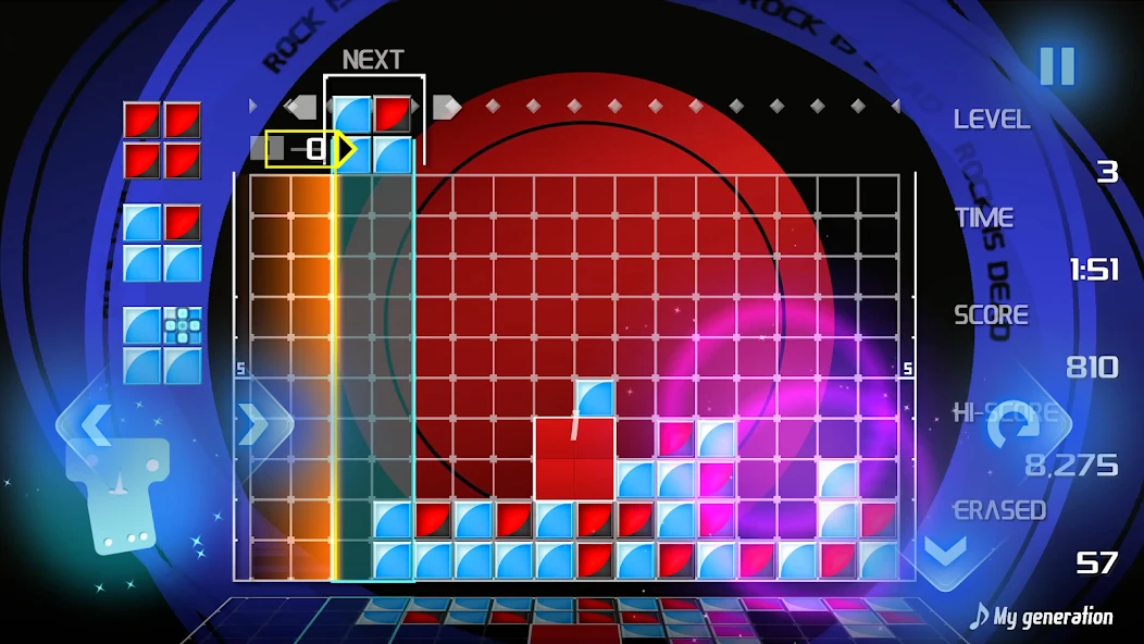 LUMINES REMASTERED APK screenshot 5