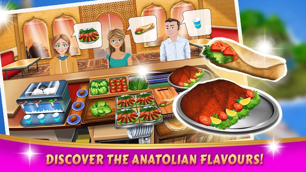 Kebab World - Cooking Game Chef screenshot 1
