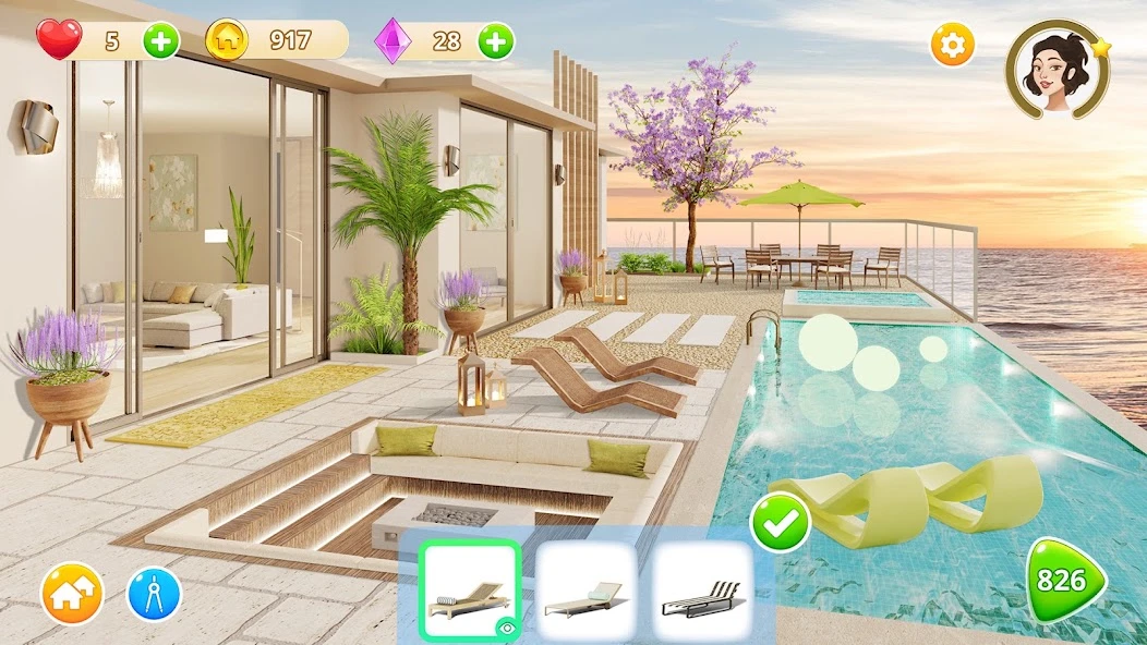 Homecraft - Home Design Game screenshot 2
