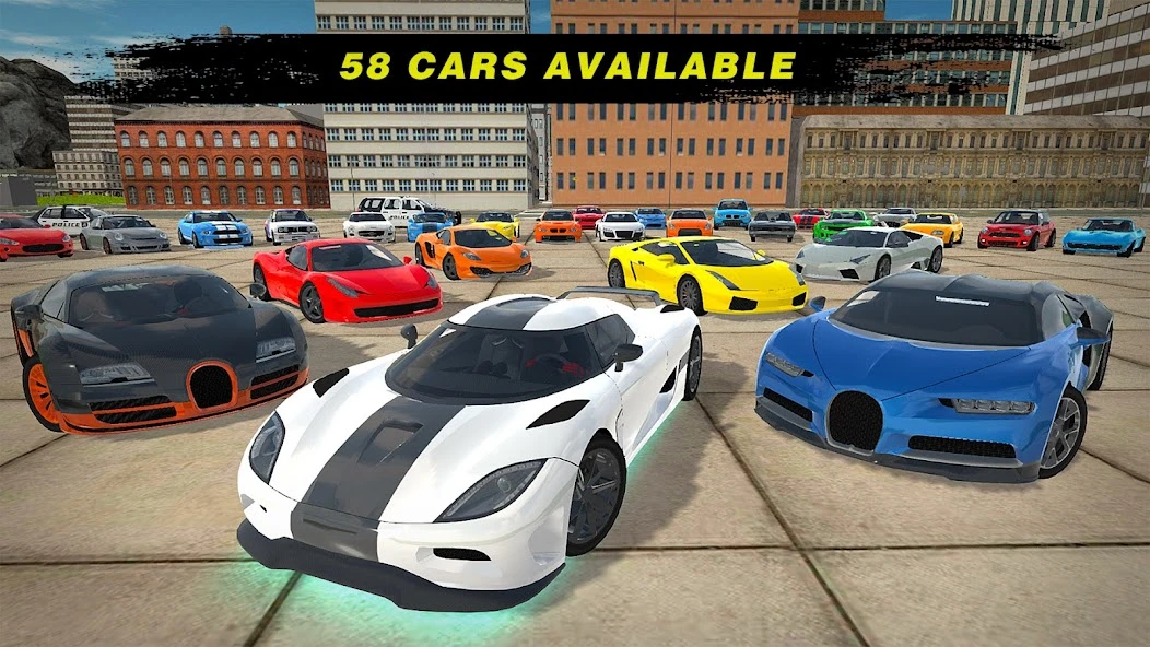 Extreme Speed Car Simulator 2019 screenshot 1