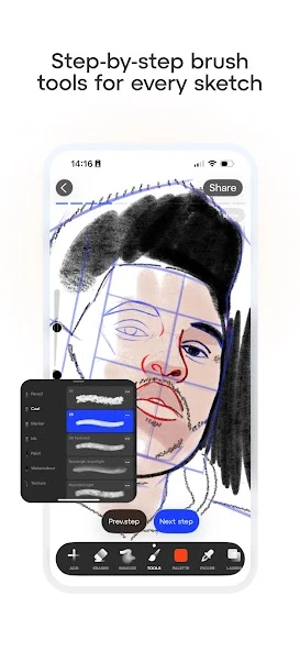 SketchAR Create Art Draw Paint Colours APK screenshot 4