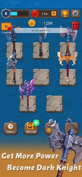 Merge Axe - Idle Blacksmith Master screenshot 1