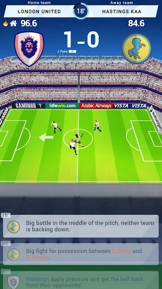 Idle Eleven - Be a millionaire football tycoon screenshot 3