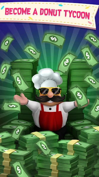 Donut Factory - Money Clicker & Delicious Adventure screenshot 5