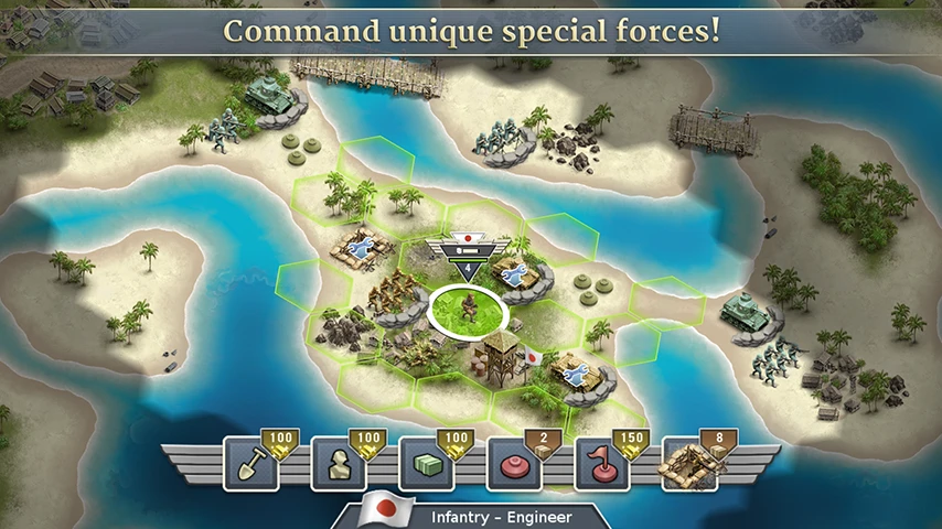 1942 Pacific Front - a WW2 Strategy War Game screenshot 4