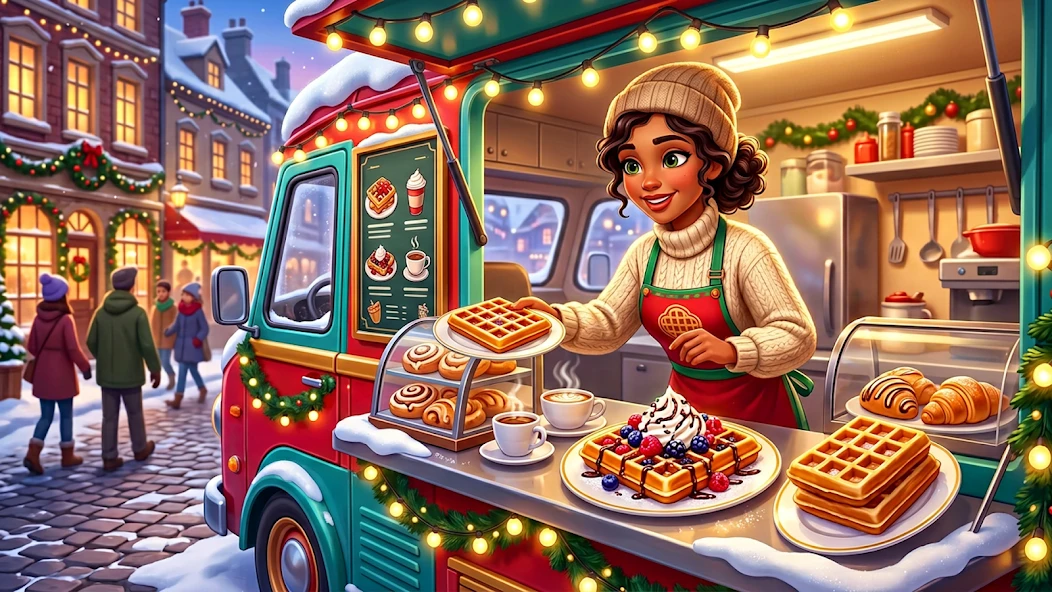 Christmas Cooking : Crazy Restaurant Cooking Games screenshot 1