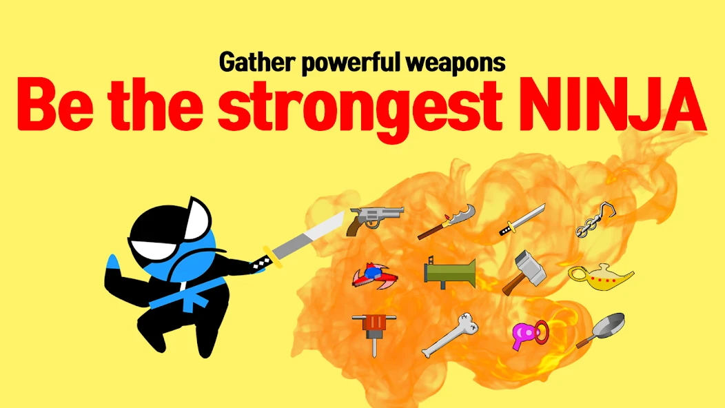 Jumping Ninja Battle - Two Player battle Action screenshot 4