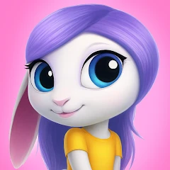 Bu the Baby Bunny - Cute pet care game icon