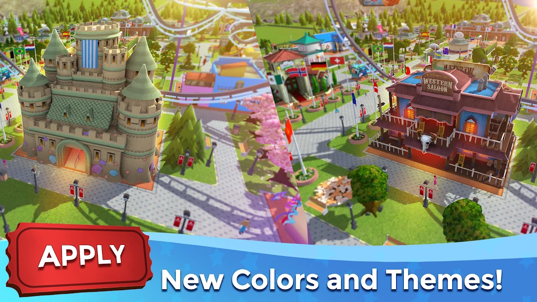 RollerCoaster Tycoon Touch – Build your Theme Park APK screenshot 5
