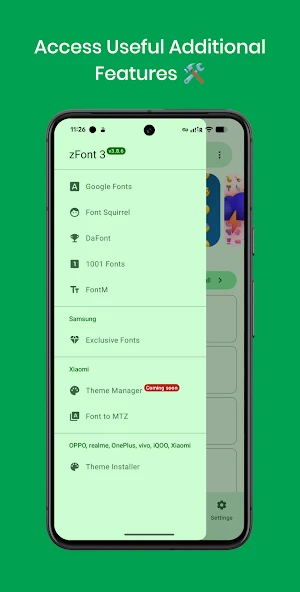 zFont 3 – Emoji & Custom Font Changer [No ROOT] APK screenshot 5