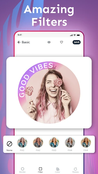 Profile Picture Border Frame – Propic APK screenshot 4